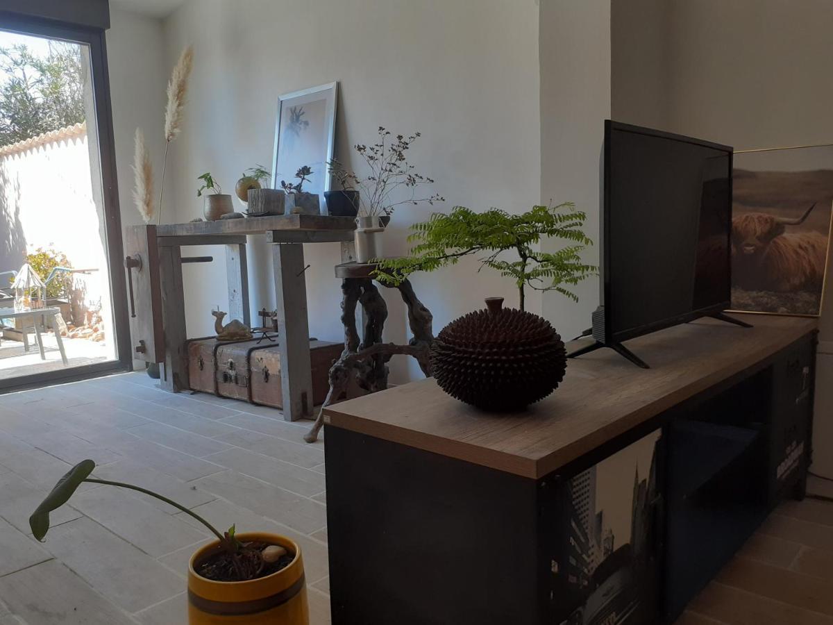 SauvianLoft Avec Clim, Parking Et Jardin Proche De La Mer别墅 外观 照片